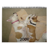 2009匹の犬のカレンダー-カスタマイズ- C… -カスタマイズ カレンダー (カバー)