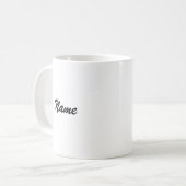 2009名前のクラスを個人化して下さい コーヒーマグカップ (正面左)