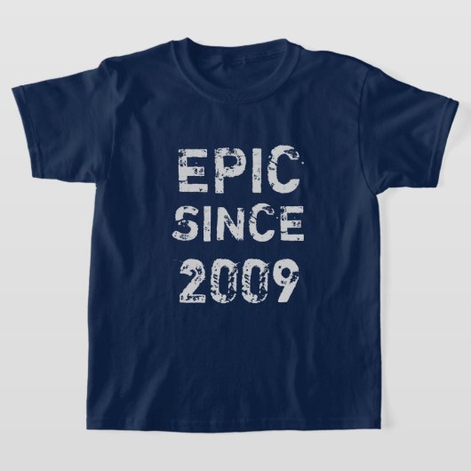 2009年からずっと最高 13歳誕生日Tシャツ Tシャツ (レイダウン)