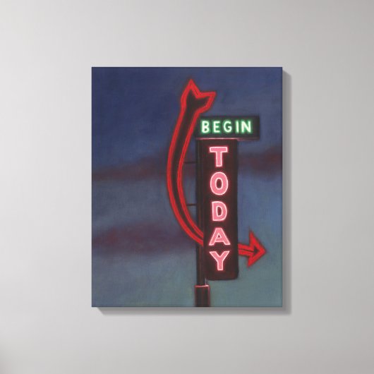 2009年から開始 キャンバスプリント (正面)