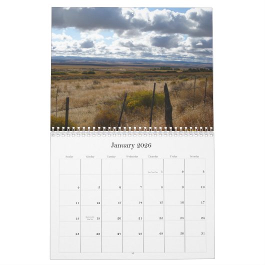 2009年のオレゴンのカレンダー カレンダー (1月 2026)