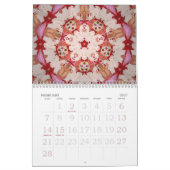 2009年の万華鏡のように千変万化するパターンのカレンダー カレンダー (2月 2027)