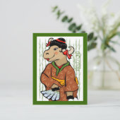 2009年の丑 シーズンポストカード (スタンド正面)