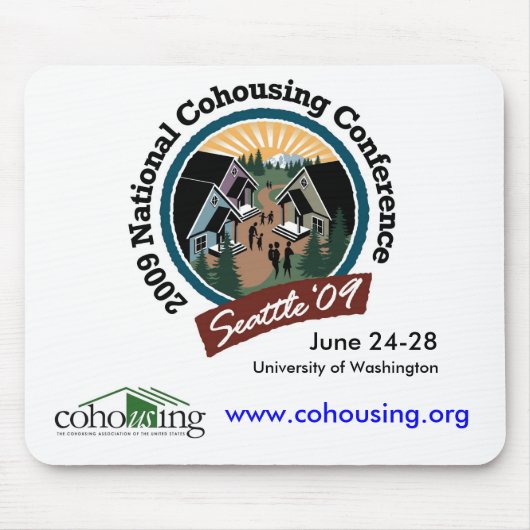 2009年の会議のマウスパッド マウスパッド (正面)