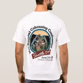 2009年の会議のTシャツ Tシャツ (裏面)