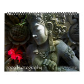 2009年の写真撮影のカレンダー カレンダー (カバー)