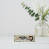 2009年の卒業は写真のしおりを個人化します コーリングカード (スタンド正面)