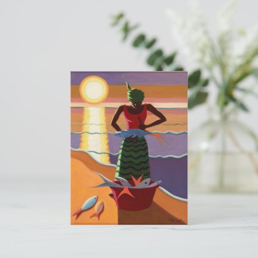 2009年の魚の妻 ポストカード (スタンド正面)