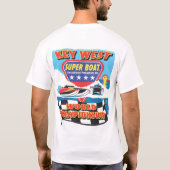 2009年のKey Westの世界のTシャツ Tシャツ (裏面)