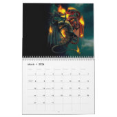 2009年を下記によって夢を見るファンタジー: nightmare7darkangel カレンダー (3月 2026)