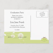 2009年クラスの卒業招待状 インビテーションポストカード (裏面)