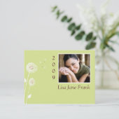 2009年クラスの卒業招待状 インビテーションポストカード (スタンド正面)