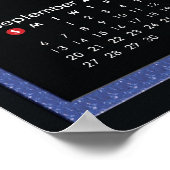 2009年ルナのウォールポスターカレンダー ポスター (角)