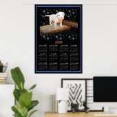 2009年ルナのウォールポスターカレンダー ポスター (ホームオフィス)