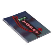 2009年今日始めて下さい ノートブック (右側)