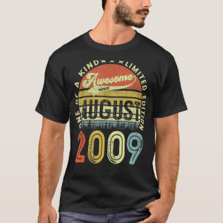 2009年以降13歳素晴らしの威厳がある誕生日 Tシャツ