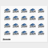 2009年卒業シール ラウンドシール (シート)