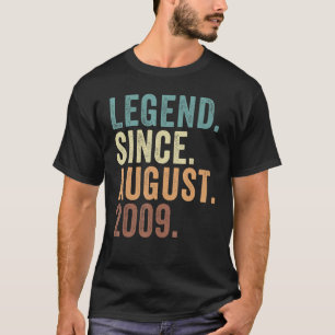 2009年威厳がある13日目13歳からの伝説B Tシャツ