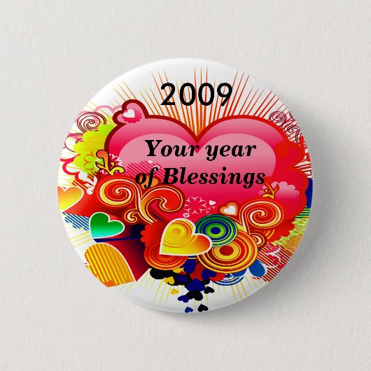 2009年恵み_Button_by Elenneブート 缶バッジ (正面)