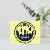 2009年版はがきのクラスBkGrd/年/色を選択 ポストカード (スタンド正面)