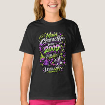 2009年生まれのメインヒロイン 誕生日Tシャツ