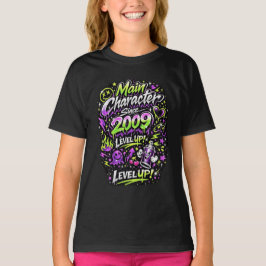 2009年生まれのメインヒロイン 誕生日Tシャツ Tシャツ