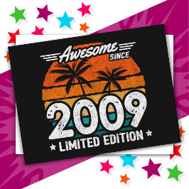 2009年限定レトロ Awesome 2009年から ポストカード