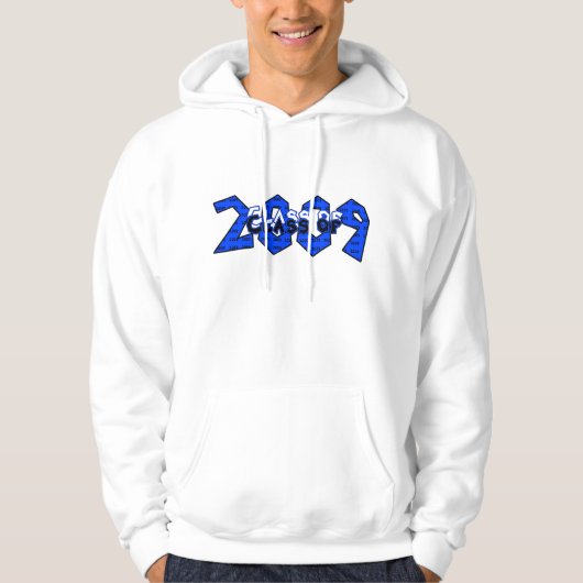 2009年青の卒業クラス パーカ (正面)