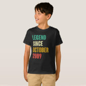 2009年10月13誕生日13歳の誕生日プレゼント Tシャツ (正面フル)