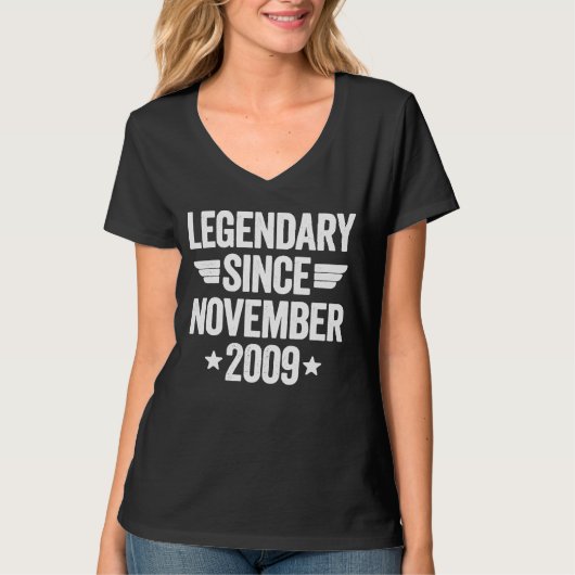 2009年11月以来の伝説 Tシャツ (正面)