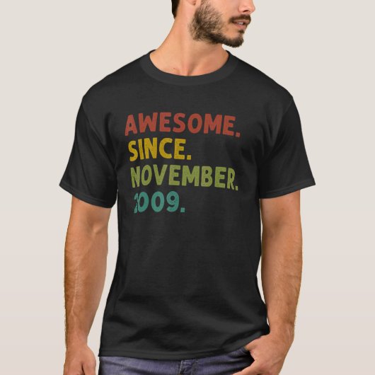 2009年11月13日素晴らし誕生から13歳 Tシャツ (正面)