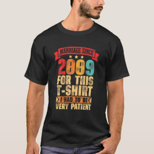 2009年12周年以来のメン結婚ス結婚 Tシャツ