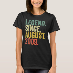 2009年13歳の威厳がある誕生以来13歳の伝説 Tシャツ