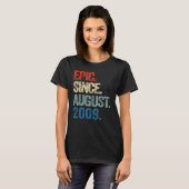 2009年13誕生日以来13威厳がある歳の叙事詩 Tシャツ (正面フル)