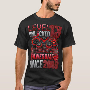 2009年13誕生日以素晴らし降のレベル13のロック解除 Tシャツ