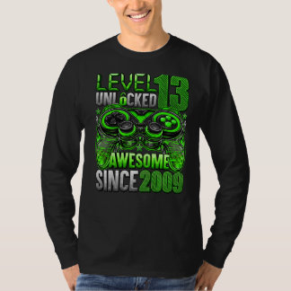 2009年13誕生日以素晴らし降のレベル13のロック解除 Tシャツ