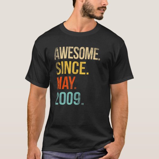 2009年5月素晴らし13日13歳 Tシャツ (正面)