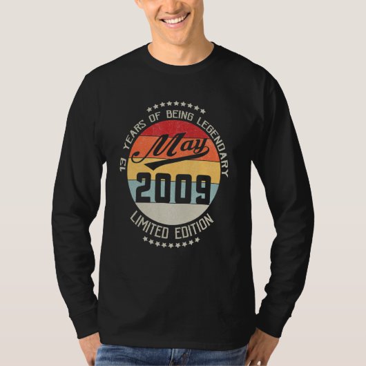 2009年5月13誕生日13年の伝説 Tシャツ (正面)