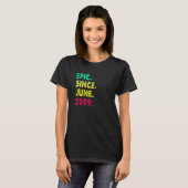 2009年6月以来エピックな13歳 13歳の誕生日 ヴィ Tシャツ (正面フル)