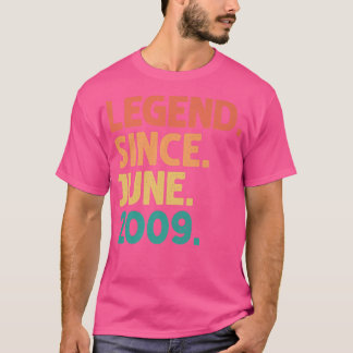2009年6月以来13誕生日伝説13歳 Tシャツ