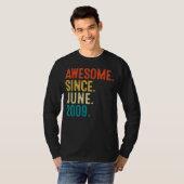 2009年6月13素晴らし日誕生日13歳 Tシャツ (正面フル)