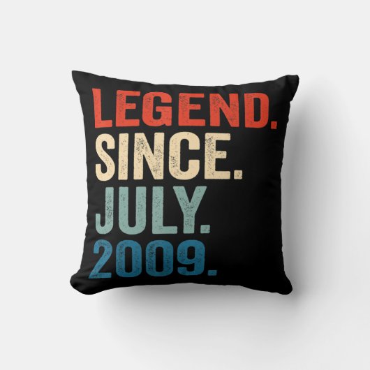 2009年7月13th Birから13歳のギフト伝説 クッション (正面)