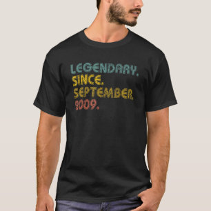 2009年9月13日バレ以来13歳の伝説 Tシャツ