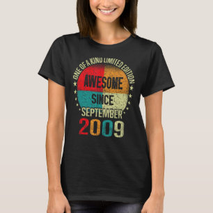 2009年9月13素晴らし日以来13歳 Tシャツ