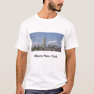 2009年、ニューヨークアルバニーの都心の眺めアルバニー5月 Tシャツ