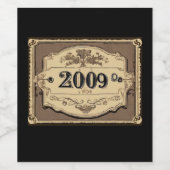 2009年：ヴィンテージ・エレガンスの年 ワインラベル (シングルラベル)