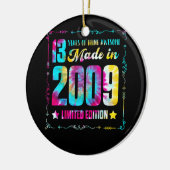 2009年、13誕生日13年で作素晴らし成 セラミックオーナメント (左)