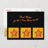 2009最高の年の新年を迎えたい – はがき シーズンポストカード (正面/裏面)