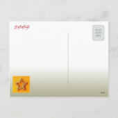 2009最高の年の新年を迎えたい – はがき シーズンポストカード (裏面)