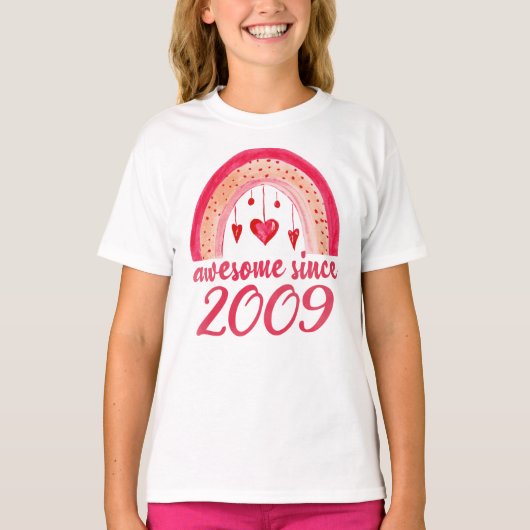   2009素晴らし年からレインボー13位の誕生日ギフト  Tシャツ (正面)